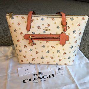EUC Coach Beach Umbrella Taylor Tote